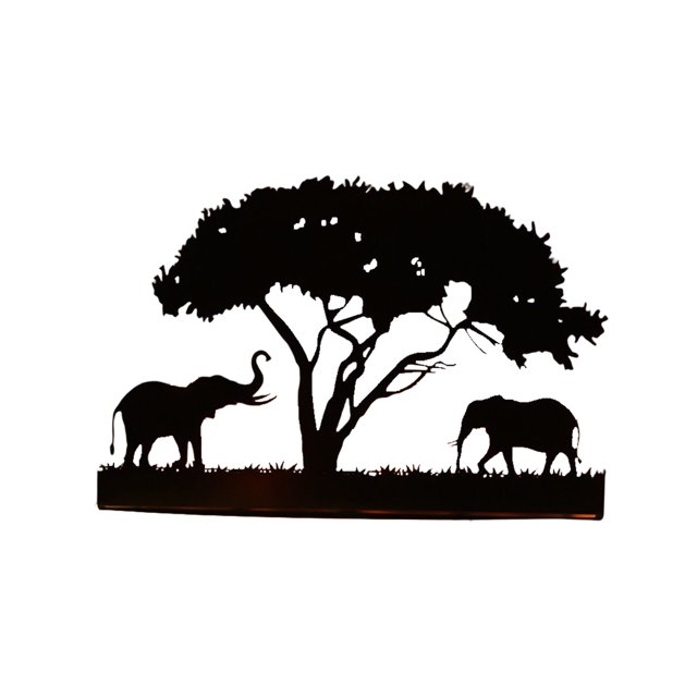 Portavelas con apariencia de elefante, soporte decorativo duradero para candelabro para el hogar