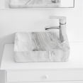thumbnail image 6 of Jonathan Y Wall Mounted Rectangular Ceramic Mini Sink, Right-Side Faucet, 6 of 6