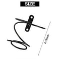 thumbnail image 5 of Pack of 6 Wall Mounted Wine Racks - Red Wine Bottle Display Holder with Screws, Metal Hanging Wine Rack Organizer, 5 of 5