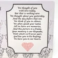 thumbnail image 4 of Marco De Fotos Conmemorativo De Banberry Designs, Tributo A La Memoria Amorosa Para Un Ser Querido Querido, Hoy Pensamos En Ti Con Amor, Para Siempre En Nuestros Corazones, 5,25 X 8,5 Pulgadas, 4 of 5
