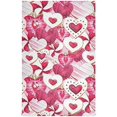 thumbnail image 3 of SKYSONIC 6 Pack Valentine's Day Love Heart Kitchen Towel 18"x28", Super Soft Absorbent Hand Towel Tea Towel Home Restaurant Tableware Cleaning Rag, 3 of 7