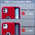 thumbnail image 2 of Funda Grifobes para iPhone 11/iPhone XR de 6.1 pulgadas para niños, color rojo y azul, 2 of 8