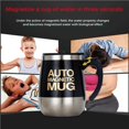 thumbnail image 2 of Taza De Mezcla De Café Automática Taza De Café Autoagitadora Negra Recargable Taza De Acero Inoxidable De Mezcla Automática Para Revolver Mezclar Office School Methold HA015328-00, 2 of 7
