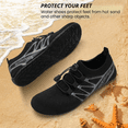 thumbnail image 6 of Watelves Men Women Quick Dry Thin Sole Water Socks Non Slip Aqua Shoes for Beach Pool Surfing Swimming Snorkeling Kayaking River Walking Diving Water Sports, 6 of 7