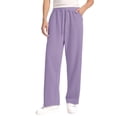 thumbnail image 3 of KAUOD Girls Cotton Sweatpants Straight High Waist Stretchy Joggers Pants Kids Fall Casual Hiking Fleece Trousers Bottoms, 3 of 7
