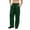 Army Green, variant on Pants for Mens Drawstring Waist Wide-Leg Loose-Fitting Long Pants Sports Pants With Pockets Sizes XS-2XL