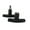 Black, variant on Oraceous Plastic Handle Replacement Rv Plastic Pull Handle Waste Valve Extension Rod Handle Rv Sewer Dump Valve Plastic Handle Replacement