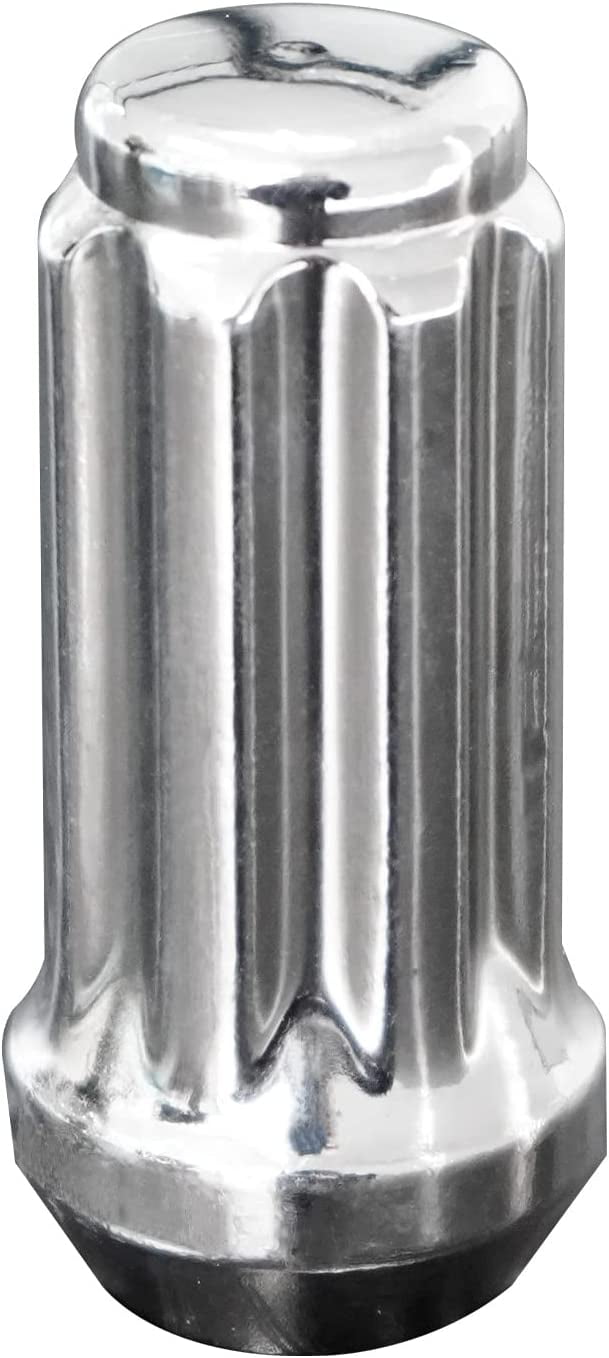 Detroit Axle - 4WD 17pc Wheel Lug Nuts Kit for Chevrolet GMC Silverado Avalanche Suburban Sierra Yukon XL 1500 2500 HD Classic Hummer H2, 16 Wheel Lug Nuts 1 Socket Key Replacement