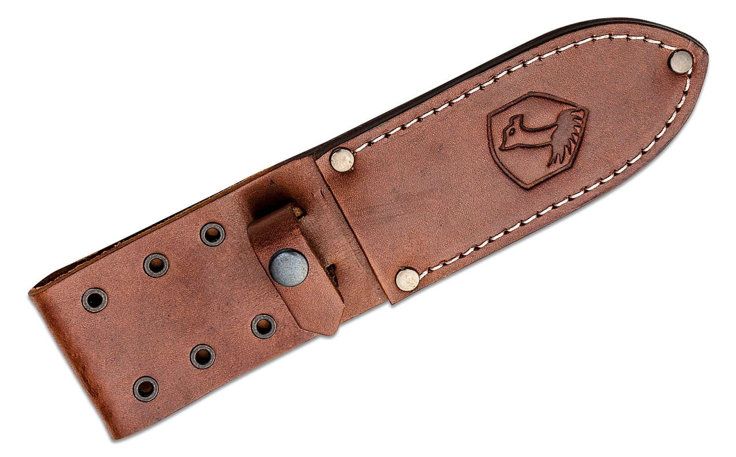 Condor Tool & Knife Tactical P.A.S.S. Chute Knife, Classic finish Flat Grind w/Second Bevel Edge, Micarta� Handle & Hand Crafted Welted Leather Sheath