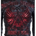 thumbnail image 6 of Archaic By Affliction Mens Long Sleeve Thermal  Shirt ACHILLES Crewneck, 6 of 8
