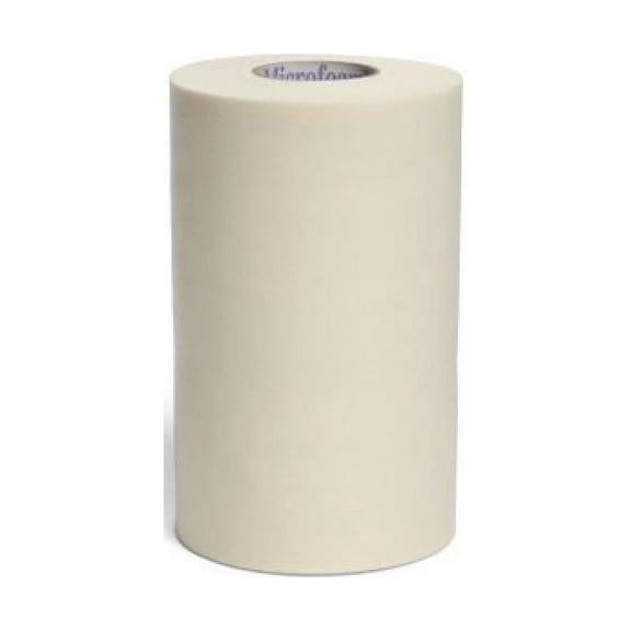 3M Microfoam Surgical Tape - Foam/Acrylic Adhesive, Water Resistant, 4 Inches x 5.5 Yards, White, 18 Count