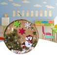thumbnail image 4 of Kit de Artesanía DIY creativo BLESIY retazos colgante Navidad habitación Fuertes Artesanía de fieltro de bricolaje, 4 of 7