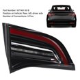 thumbnail image 4 of Luz Trasera Interior Trasera, Estructura Duradera Luz Trasera Interior Del Coche Clear Vision 1077401 00 B A Prueba De Golpes Para El Modelo 3, 4 of 7