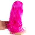 thumbnail image 3 of Monique Synthetic Mohair Dark Pink Ginger Doll Wig, 3 of 4