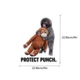 thumbnail image 2 of 5PCS Punch Monkey Stickers, Cute Monkey Stuffed Animal Stickers, Punch the Monkey Plush Decorations for Gifts, Car, Home, 2 of 7