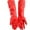 Red L, variant on Huayishang Oven Hand Socks, Kitchen Essentials Clearance Sale 2 Pairs Reusable Household Gloves Rubber Dishwashing Gloves Extra Thick Long Sleeves Kitchen Cleaning Working Painting