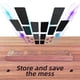 thumbnail image 3 of Y4K 16 Slots Walnut Wood TF Gaming Card Holder Desktop Storage Base R0e Organizer for Nintendo Switc, 3 of 5
