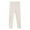 Beige, variant on Girls Leggings Cute Ruffle Trim Elastic Waisted Knitted Bottomings Casual Solid Color Footless Pants