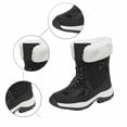 thumbnail image 5 of Womens Snow Boots Warm Fur Lined Winter Boots Anti Mid Calf Ankle Booties Waterproof and Cold-Resistant Outdoor Walking Shoes for Women Winter Boots Fashion Outdoor Lined Platform Booties, 5 of 8