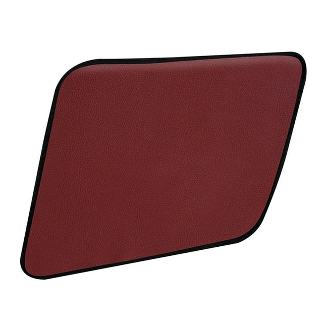 Almencla Protecteur de Siège Arrière Tapis de Protection Accessoires Intérieurs Nettoyage Facile Portable Rouge Demi