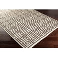 thumbnail image 2 of Mark&Day Outdoor Rugs, 2x3 Toldijk Modern Indoor/Outdoor Dark Brown/Cream Area Rug, Non Shedding Brown Beige Carpet for Patio, Porch, Deck, Bedroom, Living Room or Kitchen (2' x 3'), 2 of 2