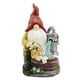 thumbnail image 1 of Matsuzay ¡Novedad de 2021! Estatua de enano de jardín, estatua de enano de resina que lleva bola mágica y luz Led Solar, gnomos, figuras de jardín, Iluminación y accesorios Rojo Matsuzay HA006303-02B, 1 of 6