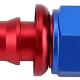 thumbnail image 3 of AN10 Recto 45 90 180 Grados Push On Twist Lock Aceite Gas Combustible Tubo Flexible Extremo Macho Para De Combustible Del Vehículo, 3 of 8