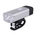 thumbnail image 1 of Antorcha de luz delantera de bicicleta brillante USB de instalar Luces de bicicleta delanteros Plata Soledad Soporte para teléfono con faro de bicicleta, 1 of 7