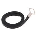 thumbnail image 1 of Cinturón para mujer Cinturón de cinturo flaco para mujer Cinturón fino Cinturón de cinturo para mujeres Niñas Accesorios de vestuario - Negro Negro Magideal Cinturón para mujer, 1 of 7