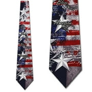 God Bless America Patriotic Necktie Mens Tie by Ti