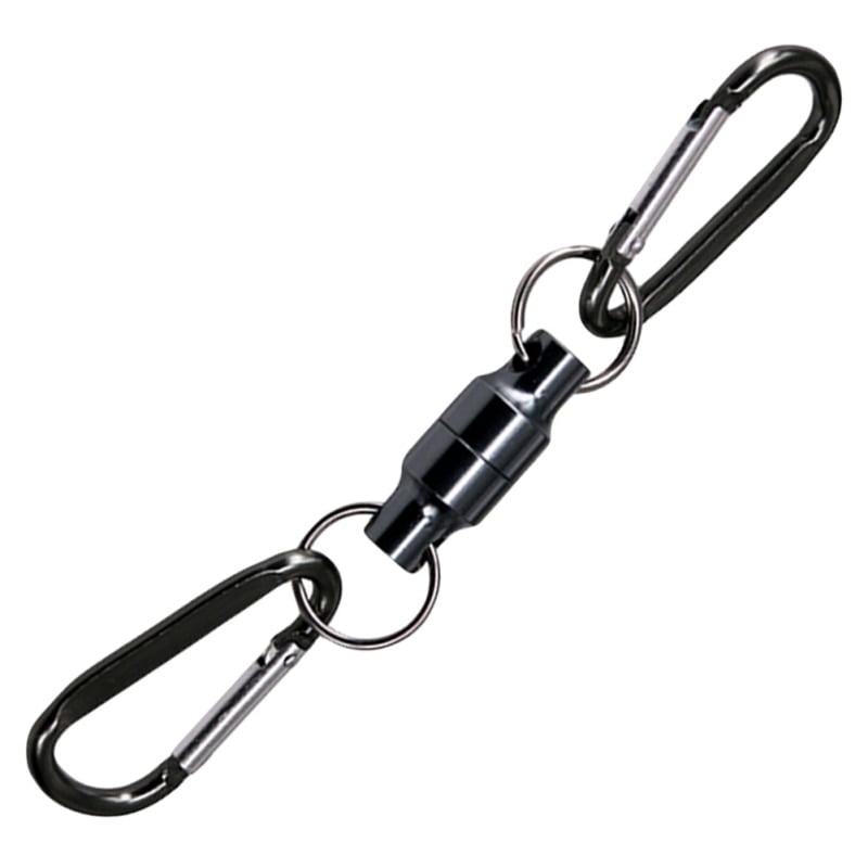 Fishing Safety Lanyard Quick Release Stainless Steel Wire Cord with Magnetic Buckle Deep Sea Fishing Tool