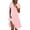 Pink, variant on Karymi Dresses for Women Elegant Classy Collared Leisure Mid-Length Plaid Print A-Line Leisure Loose Comfy Dress Figure Friendly Patchwork Dresses Summer Comfy Women Dresses 2026