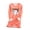 Orange, variant on Tbopshirt Womens Hoodless Sweatshirts,Plus Size Essential Crewneck Sweatshirts Christmas Women's Round Neck Pocket Thickened Plush Warm Long Sleeve Tops