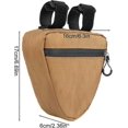 thumbnail image 4 of Waterproof Bicycle Triangle Bag: 0.9L Storage with Side Zipper for Bike Accessories and Tools Kit, 4 of 5