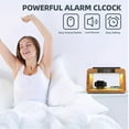 thumbnail image 6 of Alarm Clock with Wireless Charging Station,Compatible with iPhone Airpod Apple Watch, 3 in 1 Magnetic Charger with Dimmable Night Light,Bamboo Phone Charging Dock, Gifts For Men, 6 of 9