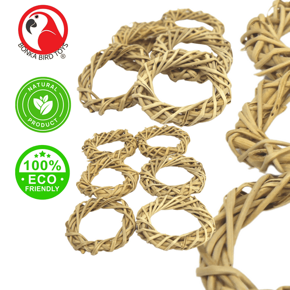 Bonka Bird Toys 1278 Pk6 Small Vine Wreaths