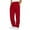 Red, variant on Diufon Men's Wide Leg Loose Sweatpants Casual Elastic Waist Versatile Sport Running Pants with Pockets
