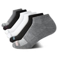 thumbnail image 1 of Reebok Pack de 6 pares de calcetines de mujer corte quarter con control de humedad, 1 of 7