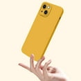 thumbnail image 5 of for iPhone 14 Case for Women with Full Camera Lens Protection, Silicone Girly Cute Side Soft Ultra Slim Shockproof Protective Lightweight Phone Cover for iPhone 14, Yellow, 5 of 9