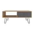 thumbnail image 2 of Mesa de Centro Rectangular RTA Estilo Moderno Color Madera, 2 of 3