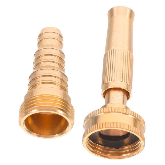 Hytrove Washer Attachment Set, Aluminum Alloy, Golden for Efficient Garden Irrigation