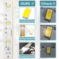 thumbnail image 4 of Dosaele GE Refrigerator LED Light Upgrade Instant Brightness Fix for Dimming Issues, 4 of 5