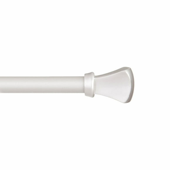 Mainstays 28"-48" Curtain Rod, 1/2 in. Diameter, 1/2 in. Diameter, Silver