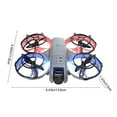 thumbnail image 3 of AuroraX Drone Mini Hover Drones with Headless Altitude Hold Cool Led Lights 3 Speed Modes 3d Flips One Key Take Off/Land Quadcopter Toy Gift for Adults and Boys Girls, 3 of 9