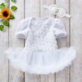 thumbnail image 2 of Godom Little Girls Dress Summer Cotton Backless High Low Hem Beach Casual Sundress Birthday Dress, 2 of 5