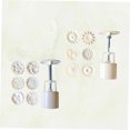 thumbnail image 3 of HEALEEP 2sets Moon Cake Moulds With Stamps For Diy Baking Pressure Mould For Homemade And Festive Desserts Kitchen, 3 of 8
