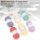 thumbnail image 4 of Sparkle 6 Rollos De Hilo Scrubby Sparkle Pastel Glitter Para Ganchillo Paño De Cocina Bolsa De Muñeca Tejida A Mano Con Ganchillo, 4 of 7