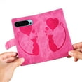 thumbnail image 5 of Allytechgroup Google Pixel 8 Pro Case Wallet, Cute Cat Heart Stylish PU Leather Flip Cover Stand Magnetic Closure Bumper Shockproof Phone Case for Google Pixel 8 Pro, Rose, 5 of 8
