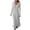 White, variant on Lovskoo Sweater Dress for Women Trendy Cotton Stripe Lapel Loose Irregular Cardigan Dress Black