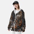 thumbnail image 3 of Balery Leopard On Tree Branch Sudadera ligera de manga larga con capucha y protección solar UPF 50+ para hombre y mujer, ideal para pesca y running-XX-Large, 3 of 7